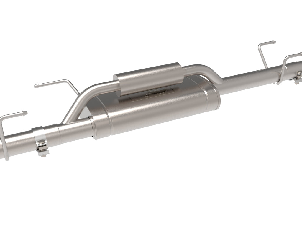 aFe Power 24-25 Toyota Tacoma L4-2.4L (t) Vulcan Series 2.5in to 3in Cat-Back w/ Polished Tip (49-36078-P)