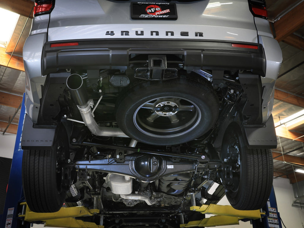 aFe 2025 Toyota 4-Runner 2.5in to 3in SS-304 Cat-Back Exhaust w/ Black Tip (49-36080-B)