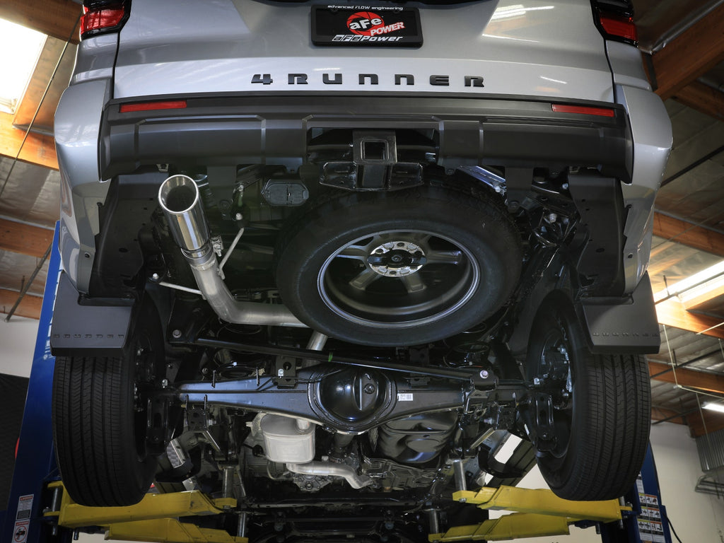 aFe 2025 Toyota 4-Runner 2.5in to 3in SS-304 Cat-Back Exhaust w/ Polished Tip (49-36080-P)