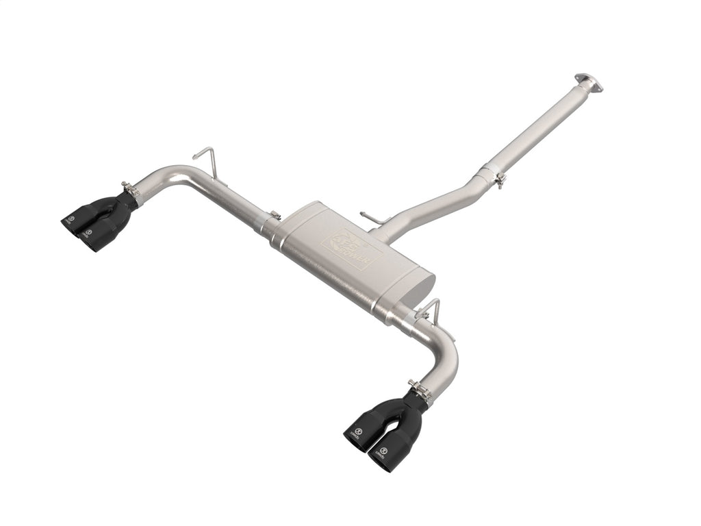 aFe Power 22-25 Lexus NX250 2.5L SS-304 Cat-Back Exhaust w/ Black Tips (49-36084-B)