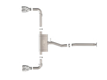 Load image into Gallery viewer, aFe Power 22-25 Lexus NX250 2.5L SS-304 Cat-Back Exhaust w/ Polished Tips (49-36084-P)