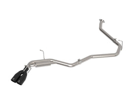 Takeda 2025+ Toyota Camry L4 2.5L SS Cat-back Exhaust w/ Black Tips (49-36087-B)