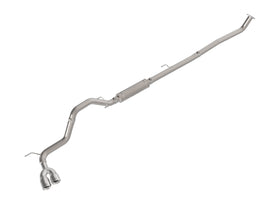 aFe Power 15-26 Toyota Hilux L4-2.4/2.8L (td) Vulcan Series 3in SS Rear-Side Exit Exhaust w/ Polished Tip (49-36088-P)