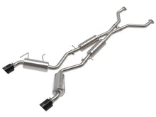 Load image into Gallery viewer, Takeda Cat-Back Exhaust System Nissan 370Z 09-20 V6-3.7L- Black Tip (49-36139-B)
