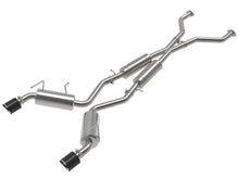 Load image into Gallery viewer, Takeda Cat-Back Exhaust System Nissan 370Z 09-20 V6-3.7L- Carbon Tip (49-36139-C)