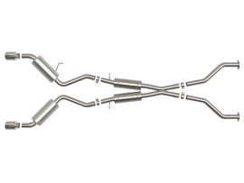 Takeda Cat-Back Exhaust System Nissan 370Z 09-20 V6-3.7L- Polished Tip (49-36139-P)