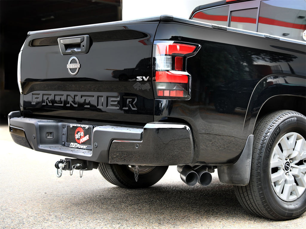 aFe Power 2022+ Nissan Frontier V6 Vulcan Series SS Cat-back Exhaust w/ Black Tips (49-36140-B)