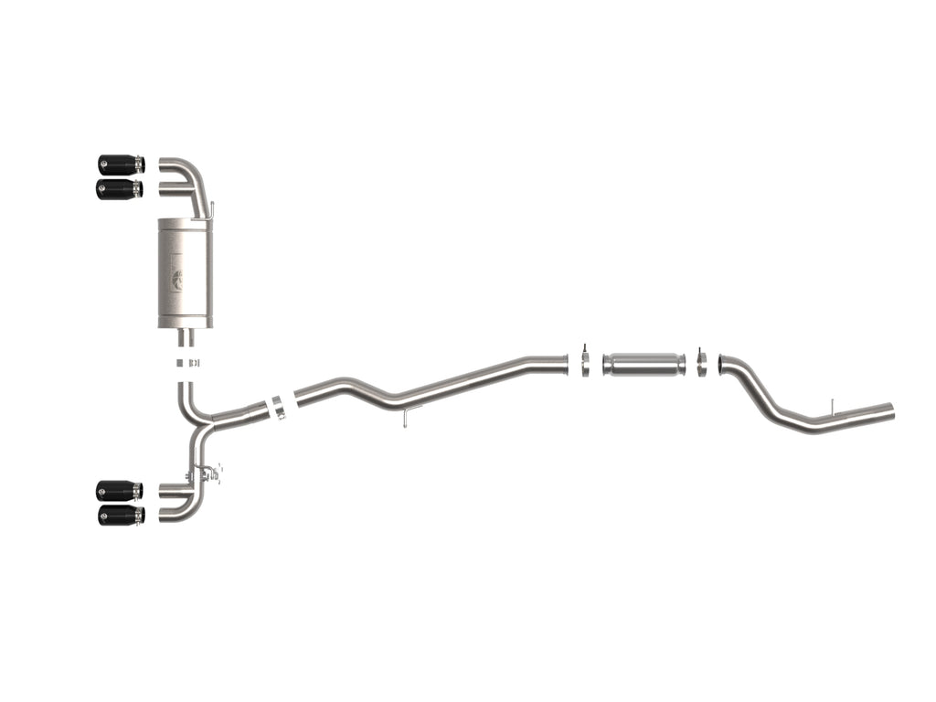 aFe Power MACHForce XP Cat-Back Exhaust BMW Z4 M40i (G29) 19-24 L6-3.0L (t) B58 (49-36352-B)