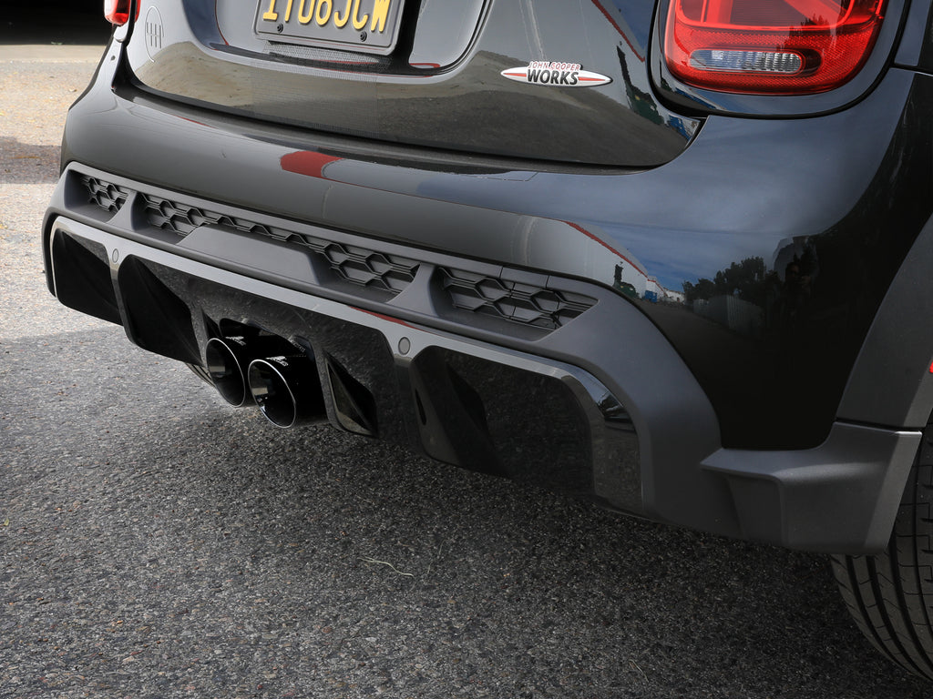 aFe Power 14-24 Mini Cooper S MACH Force-Xp 3in to 2-1/2in 304SS Cat-Back Exhaust w/ Black Tip (49-36354-B)