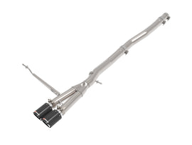 aFe Power 14-24 Mini Cooper S MACH Force-Xp 3in to 2-1/2in 304SS Cat-Back Exhaust w/ Carbon Fiber Tip (49-36354-C)