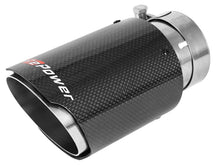 Load image into Gallery viewer, aFe Power 14-24 Mini Cooper S MACH Force-Xp 3in to 2-1/2in 304SS Cat-Back Exhaust w/ Carbon Fiber Tip (49-36354-C)