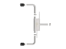 aFe Power MACHForce XP Exhausts Axle-Back 21-24 BMW 228i 2.0T (SS w/ Black Tips) (49-36355-B)