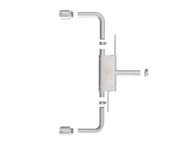 aFe Power MACHForce XP Exhausts Axle-Back 21-24 BMW 228i 2.0T (SS w/ Polished Tips) (49-36355-P)