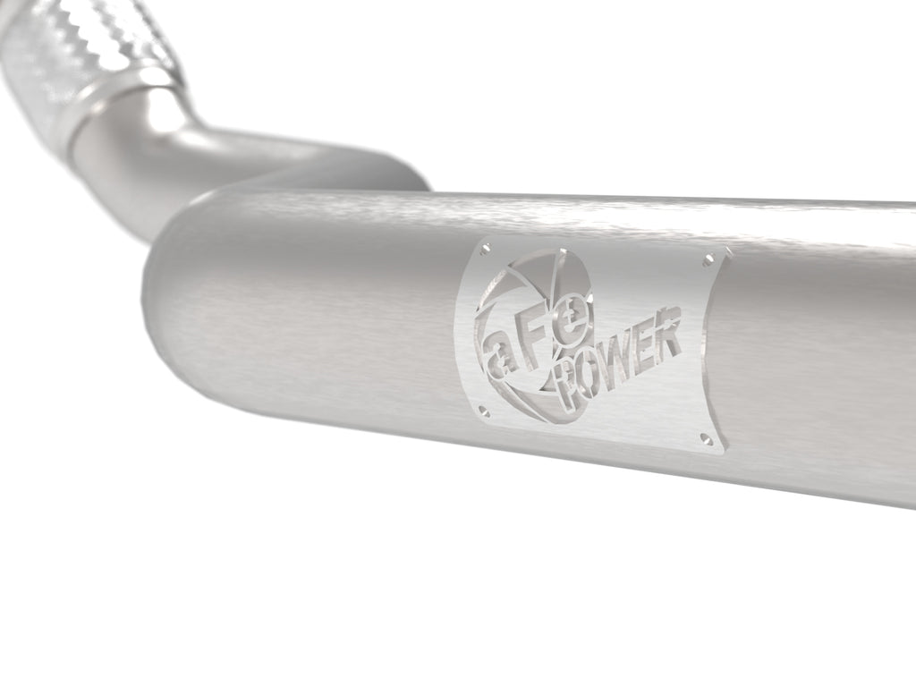 aFe Power MACH Force-Xp 09-16 Audi A4/A5 B8 L4-2.0L(t) 304 SS 3in. Front Resonator Delete Pipe (49-36428)