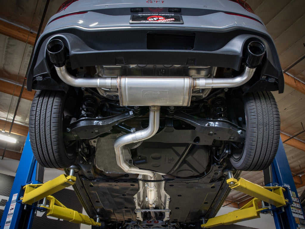 aFe 22-24 Volkswagen GTI MACH Force-Xp 3 to 2-1/2 IN Stainless Steel Cat-Back Exhaust w/Black Tip (49-36454-B)