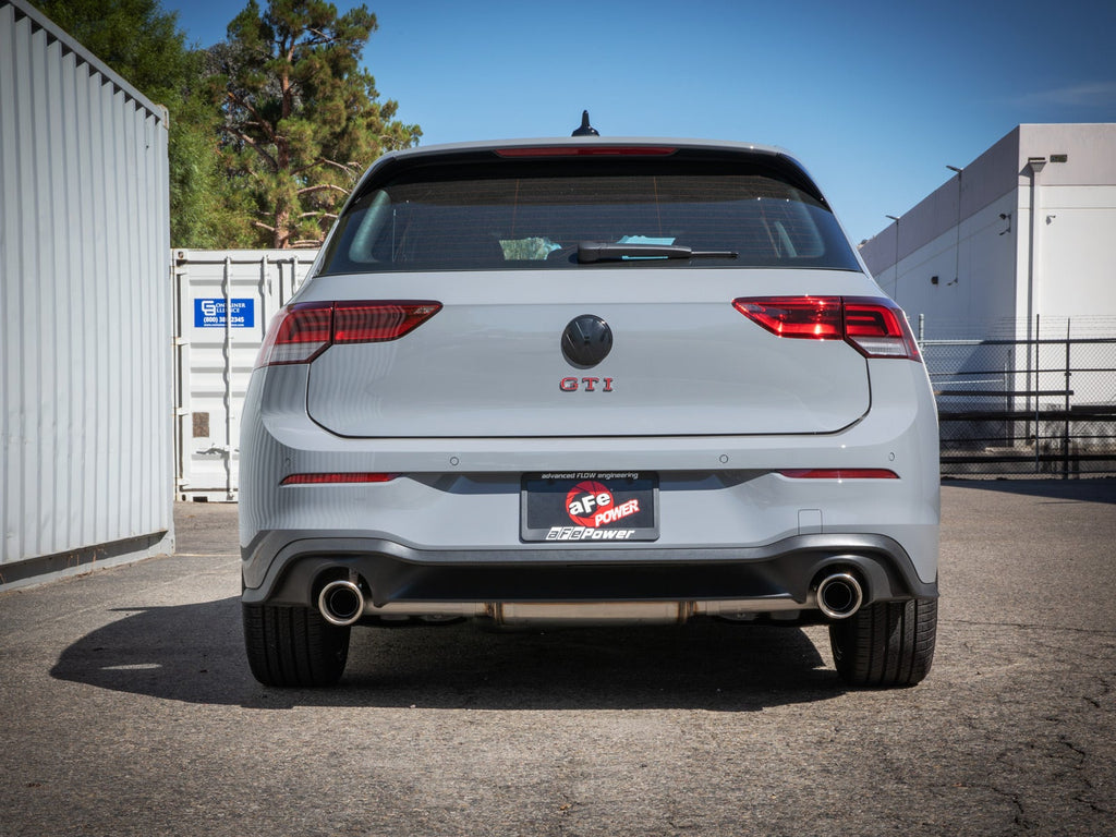 aFe 22-24 Volkswagen GTI MACH Force-Xp 3 to 2-1/2 IN Stainless Steel Cat-Back Exhaust w/Polished Tip (49-36454-P)