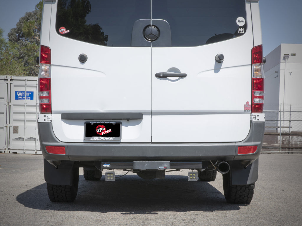 aFe Power Vulcan Series 3in 304SS DPF-Back Exhaust 10-25 MB Sprinter 2500/3500 V6-3.0L w/ Black Tips (49-36504-B)