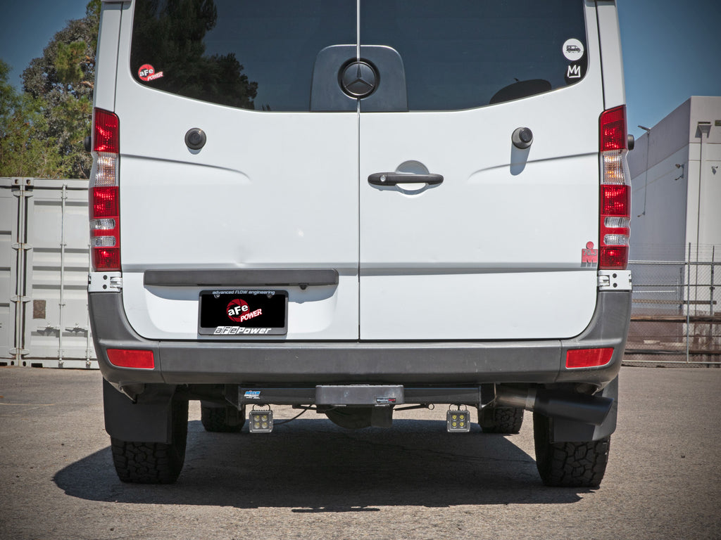 aFe Power Vulcan Series 3in 304SS DPF-Back Exhaust 10-25 MB Sprinter 2500/3500 V6-3.0L w/ Black Tips (49-36504-B)