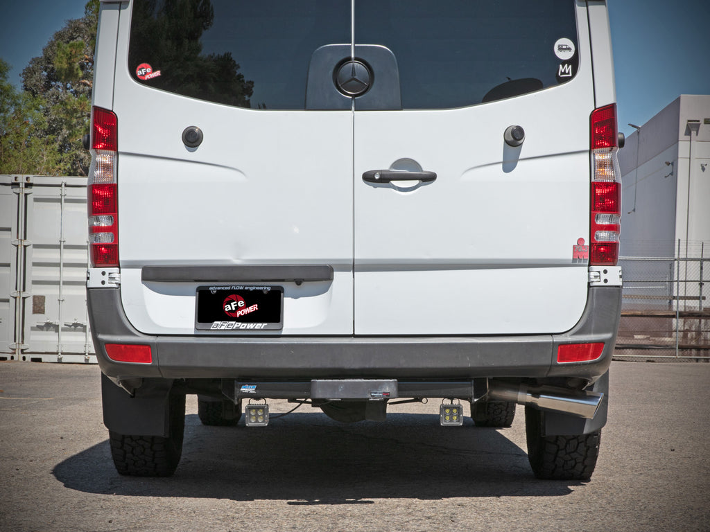 aFe Power Vulcan Series 3in 304SS DPF-Back Exhaust 10-25 MB Sprinter 2500/3500 V6-3.0L w/ Polished Tips (49-36504-P)