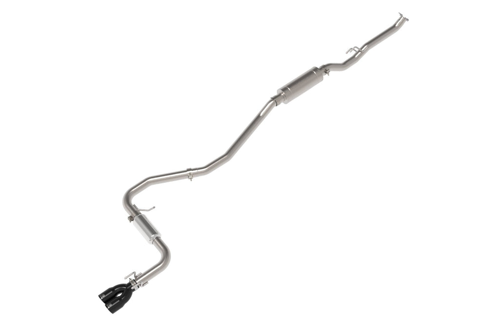 Takeda 2.5in 304 SS Cat-Back Exhaust w/ Black Tips 22-25 Honda Civic L4-2.0L (49-36631-B)