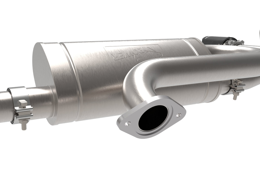 Takeda 2023+ Mazda CX-50 2.5in 304 SS Axle-Back Exhaust System w/ Black Tips (49-37036-B)