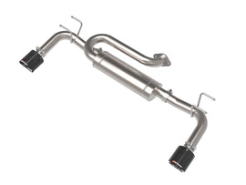 Takeda 2023+ Mazda CX-50 2.5in 304 SS Axle-Back Exhaust System w/ Carbon Fiber Tips (49-37036-C)