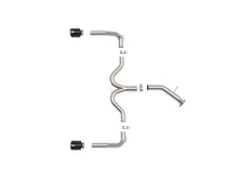Load image into Gallery viewer, aFe 20-21 Kia Forte GT 1.6L 3in-2.5in 304 Stainless Steel Axle-Back Exhaust w/ Black Tips (49-37037-B)