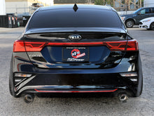 Load image into Gallery viewer, Takeda 20-21 Kia Forte GT 1.6L (t) 3in to 2.5in SS Axle-Back Exhaust System w/ Carbon Fiber Tips (49-37037-C)