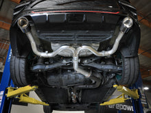 Load image into Gallery viewer, Takeda 20-21 Kia Forte GT 1.6L (t) 3in to 2.5in SS Axle-Back Exhaust System w/ Carbon Fiber Tips (49-37037-C)