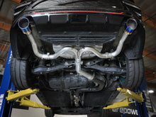 Load image into Gallery viewer, Takeda 20-21 Kia Forte GT 1.6L (t) 3in to 2.5in SS Axle-Back Exhaust System w/ Blue Flame Tips (49-37037-L)