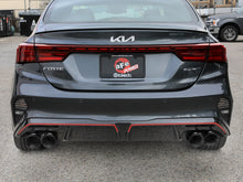 Load image into Gallery viewer, aFe 22-24 Kia Forte GT 1.6L 3in-2.5in 304 Stainless Steel Axle-Back Exhaust w/ Black Tips (49-37039-B)