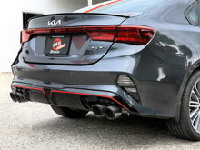 Load image into Gallery viewer, aFe 22-24 Kia Forte GT 1.6L 3in-2.5in 304 Stainless Steel Axle-Back Exhaust w/ Carbon Fiber Tips (49-37039-C)