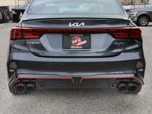 Load image into Gallery viewer, aFe 22-24 Kia Forte GT 1.6L 3in-2.5in 304 Stainless Steel Axle-Back Exhaust w/ Carbon Fiber Tips (49-37039-C)