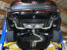 Load image into Gallery viewer, aFe 22-24 Kia Forte GT 1.6L 3in-2.5in 304 Stainless Steel Axle-Back Exhaust w/ Carbon Fiber Tips (49-37039-C)