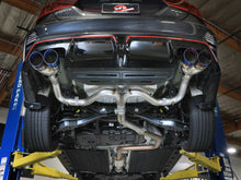 Load image into Gallery viewer, aFe 22-24 Kia Forte GT 1.6L 3in-2.5in 304 Stainless Steel Axle-Back Exhaust w/ Blue Flame Tips (49-37039-L)