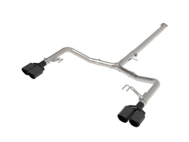 Takeda 21-24 Kia K5 GT L4-2.5L (t) SS Axle-Back Exhaust System w/ Carbon Fiber Tips (49-37043-C)