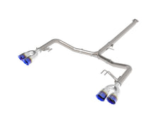 Load image into Gallery viewer, Takeda 21-24 Kia K5 GT L4-2.5L (t) SS Axle-Back Exhaust System w/ Blue Flame Tips (49-37043-L)
