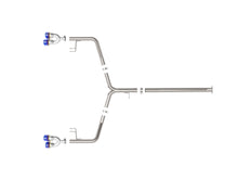 Load image into Gallery viewer, Takeda 21-24 Kia K5 GT L4-2.5L (t) SS Axle-Back Exhaust System w/ Blue Flame Tips (49-37043-L)