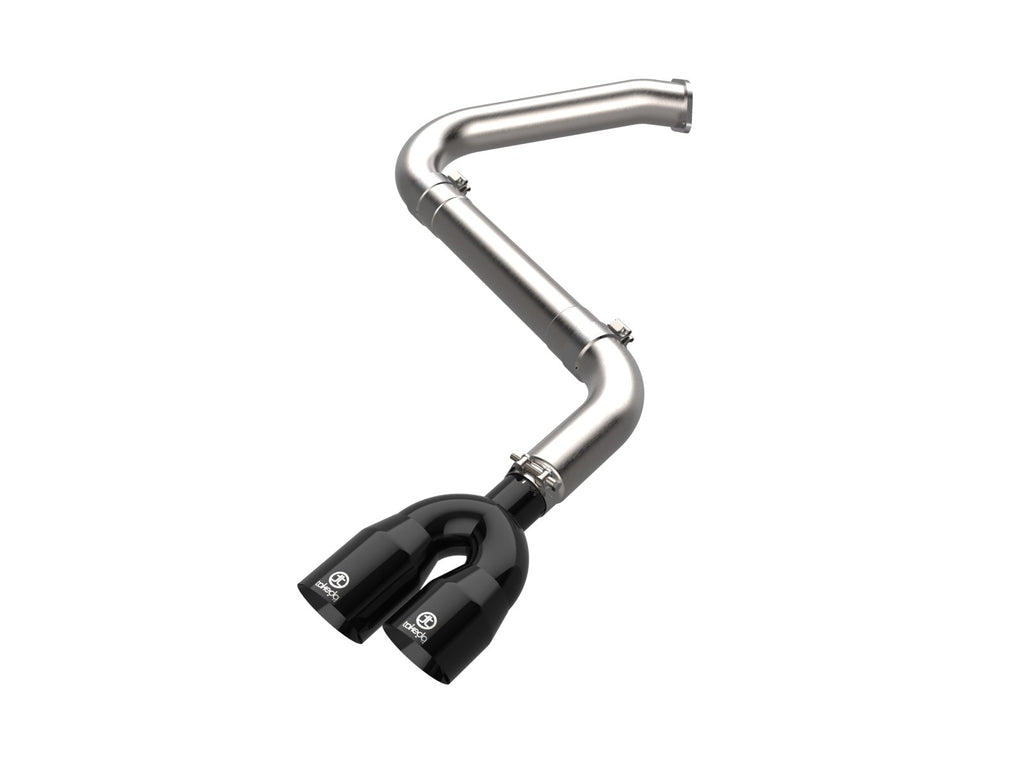 Takeda Axle-Back Exhaust System Hyundai Elantra N Line 21-25 L4-1.6L- Black Tip (49-37045-B)