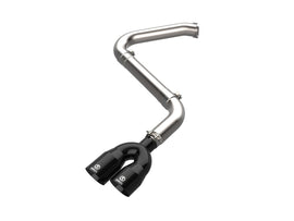 Takeda Axle-Back Exhaust System Hyundai Elantra N Line 21-25 L4-1.6L- Black Tip (49-37045-B)