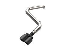 Load image into Gallery viewer, Takeda Axle-Back Exhaust System Hyundai Elantra N Line 21-25 L4-1.6L- Carbon Fiber Tip (49-37045-C)