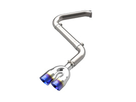 Takeda Axle-Back Exhaust System Hyundai Elantra N Line 21-25 L4-1.6L- Blue Flame Tip (49-37045-L)