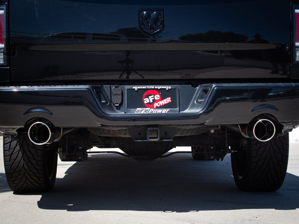 aFe Power Apollo GT Series 3 in 409 Stainless Steel Cat-Back Exhaust System w/ Polish Tip V8-5.7L HEMI (49-42074-P)