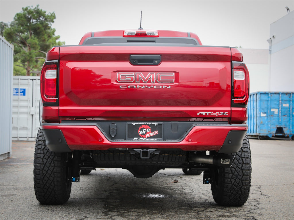 aFe Power 23-25 GM Colorado/Canyon L4-2.7L (t) Apollo GT Series 3in 409 SS Cat-Back Exhaust w/ Blk Tip (49-44141-B)