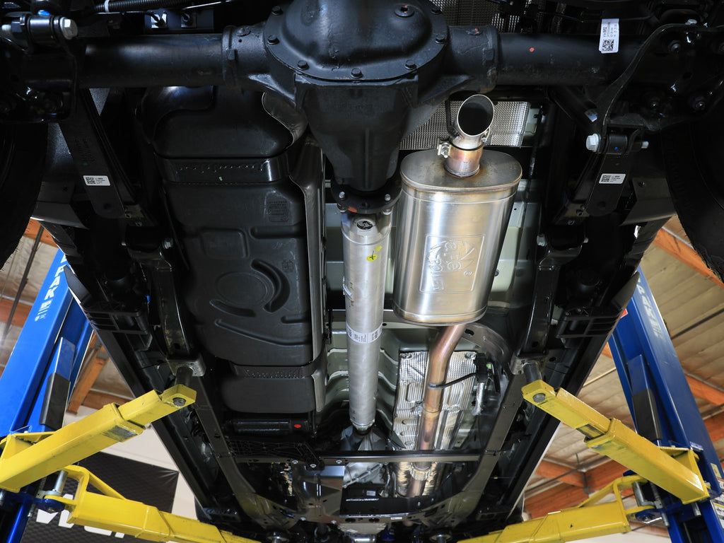 aFe Power 23-25 GM Colorado/Canyon L4-2.7L (t) ROCK BASHER 3 IN 409 Stainless Steel Cat-Back Exhaust (49-44148)