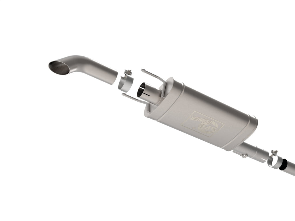aFe Power 05-15 Toyota Tacoma V6 4.0L ROCK BASHER 2-1/2in 409SS Cat-Back Hi-Tuck Exhaust System (49-46090)