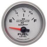 AutoMeter Ultra-Lite II 2-1/16in 0 OHMS Empty / 90 OHMS Full Electronic Fuel Level Gauge (4913)