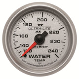 AutoMeter Ultra-Lite II 52mm 120-240 Deg F Mechanical Water Temp Gauge (4932)