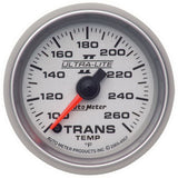 AutoMeter Ultra-Lite II 2-1/16in Transmission Temperature 100-260 Deg F Digital Stepper Motor Gauge (4957)