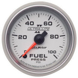 AutoMeter Ultra-Lite II 52mm 0-100 PSI Full Sweep Electronic Fuel Pressure Gauge (4963)